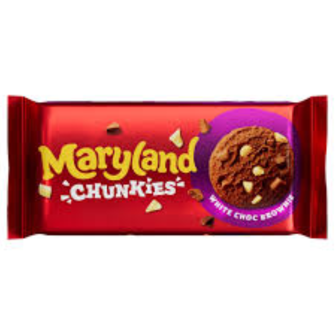MARYLAND WHITE CHOC CHUNKIES 144G